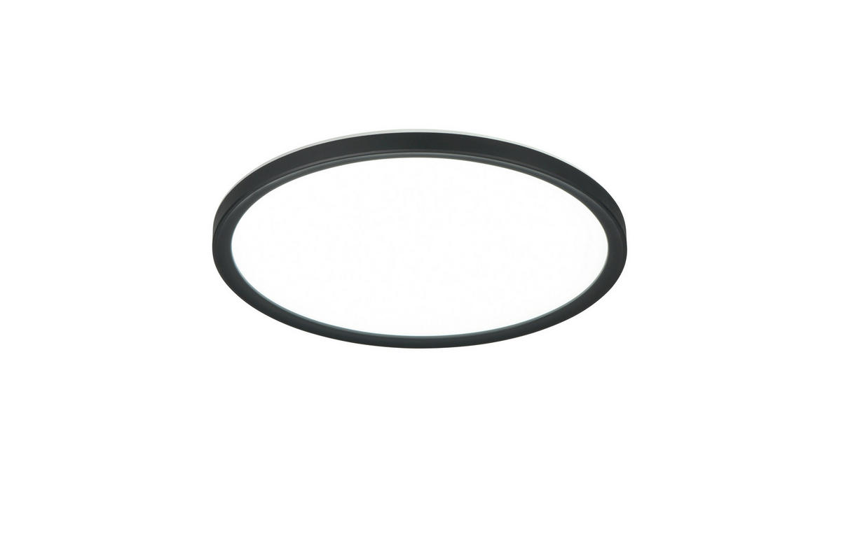 LED-DECKENLEUCHTE  29/3 cm    - Weiss/Schwarz, Basics, Kunststoff (29/3cm)