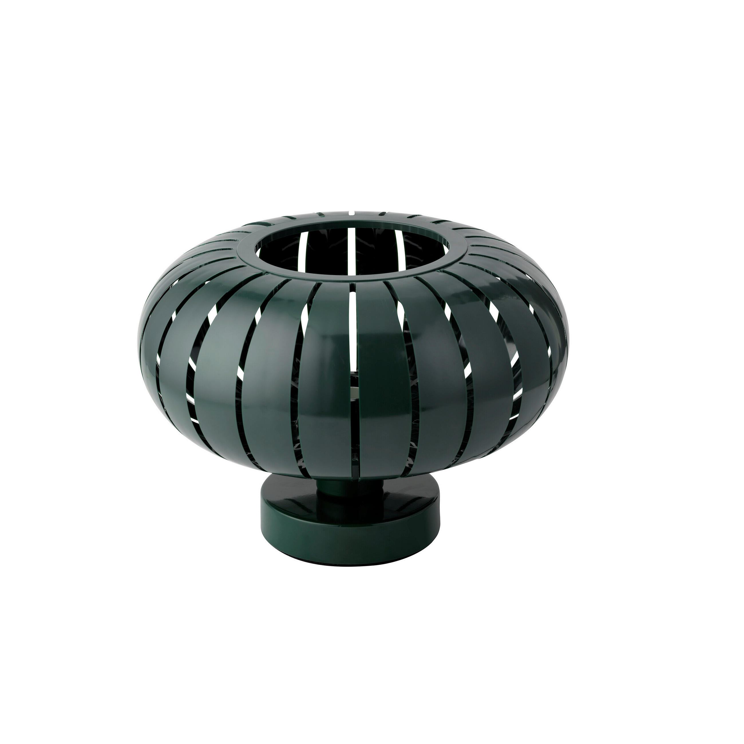 TISCHLEUCHTE 28/19,6 cm  - Grün, Design, Kunststoff/Metall (28/19,6cm) - Osram