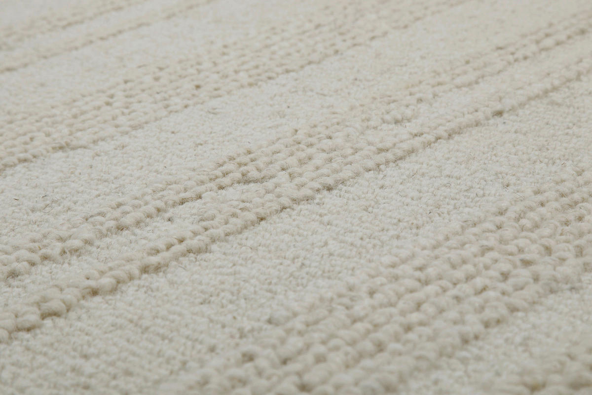 WEBTEPPICH Wohnzimmer 70/140 cm Hamptons Twentyseven Creme rechteckig  - Creme, Design, Textil (70/140cm) - WECON HOME