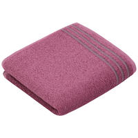 HANDTUCH Grossetto Rot  - Rot, Basics, Textil (100/50cm) - Vossen