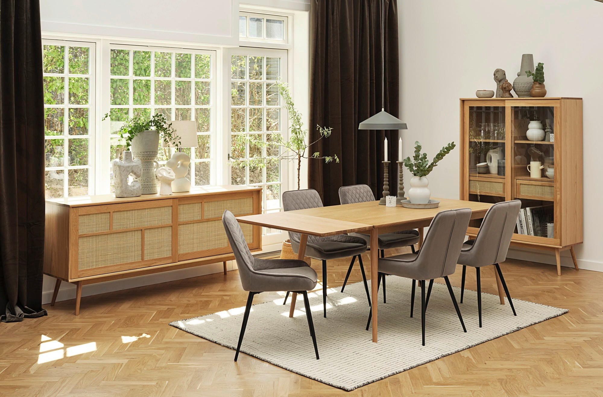 ESSTISCH Eichefarben rechteckig  ausziehbar  - Eichefarben, Trend, Holz/Holzwerkstoff (150-240/90/75cm) - Carryhome
