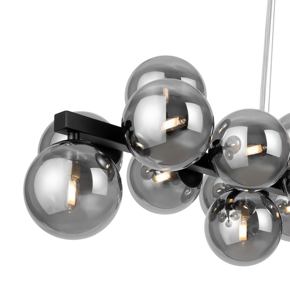 PENDELLAMPA 23,8/22,8/123,5 cm  - svart, Trend, metall/glas (23,8/22,8/123,5cm) - MAYTONI