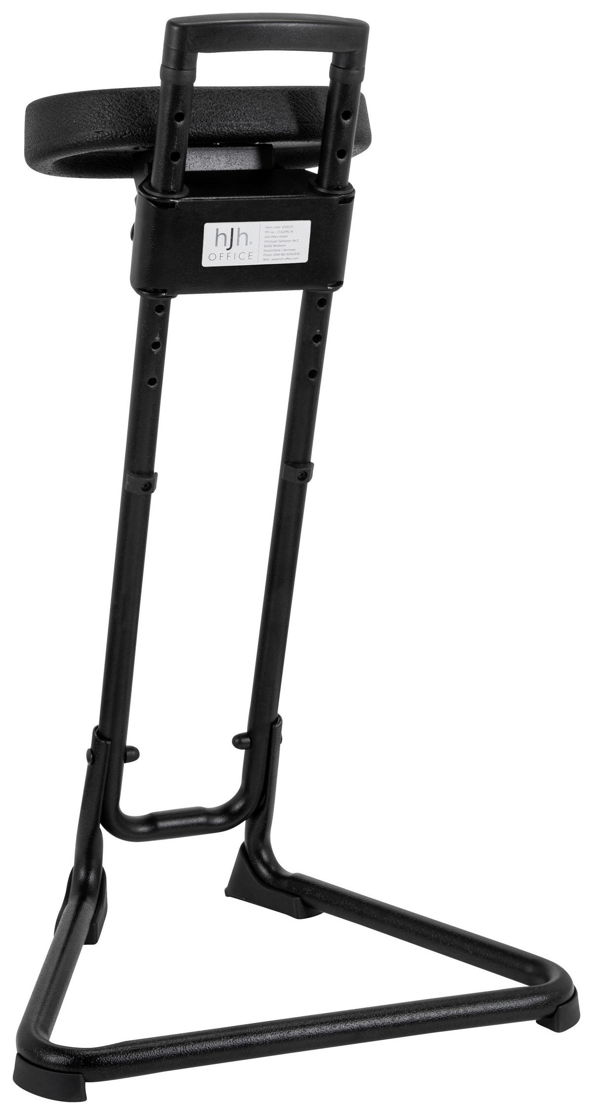 STÅSTÖD  svart  - svart, Basics, metall/plast (50/86/43cm) - MID.YOU