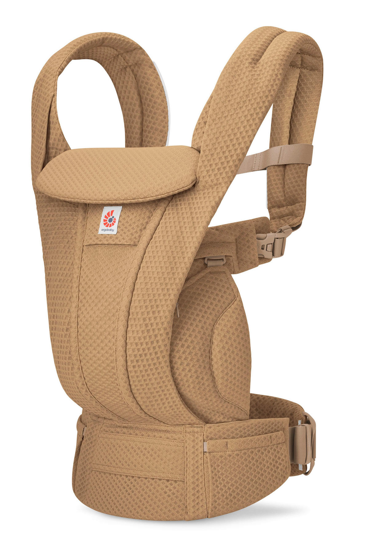 KENGUR NOSILJKA  Omni Deluxe Mesh  - zlatno-braon, Osnovno, tekstil (26.5/27.5/14.8cm) - Ergo Baby