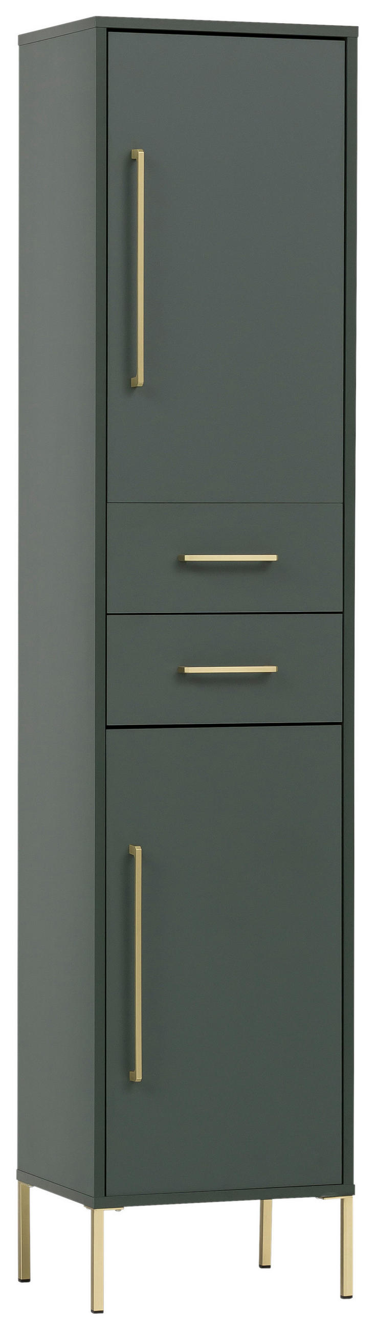 Stylife VYSOKÁ SKRINKA, lesná zelená, 40,5/184,3/33,1 cm