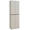 GARDEROBENSCHRANK  in 60/199/37 cm  - Kaschmir/Schwarz, Design, Holzwerkstoff/Kunststoff (60/199/37cm) - Voleo