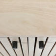 LOWBOARD  in 160/50/47 cm  - Eichefarben/Schwarz, Design, Holz (160/50/47cm) - Landscape