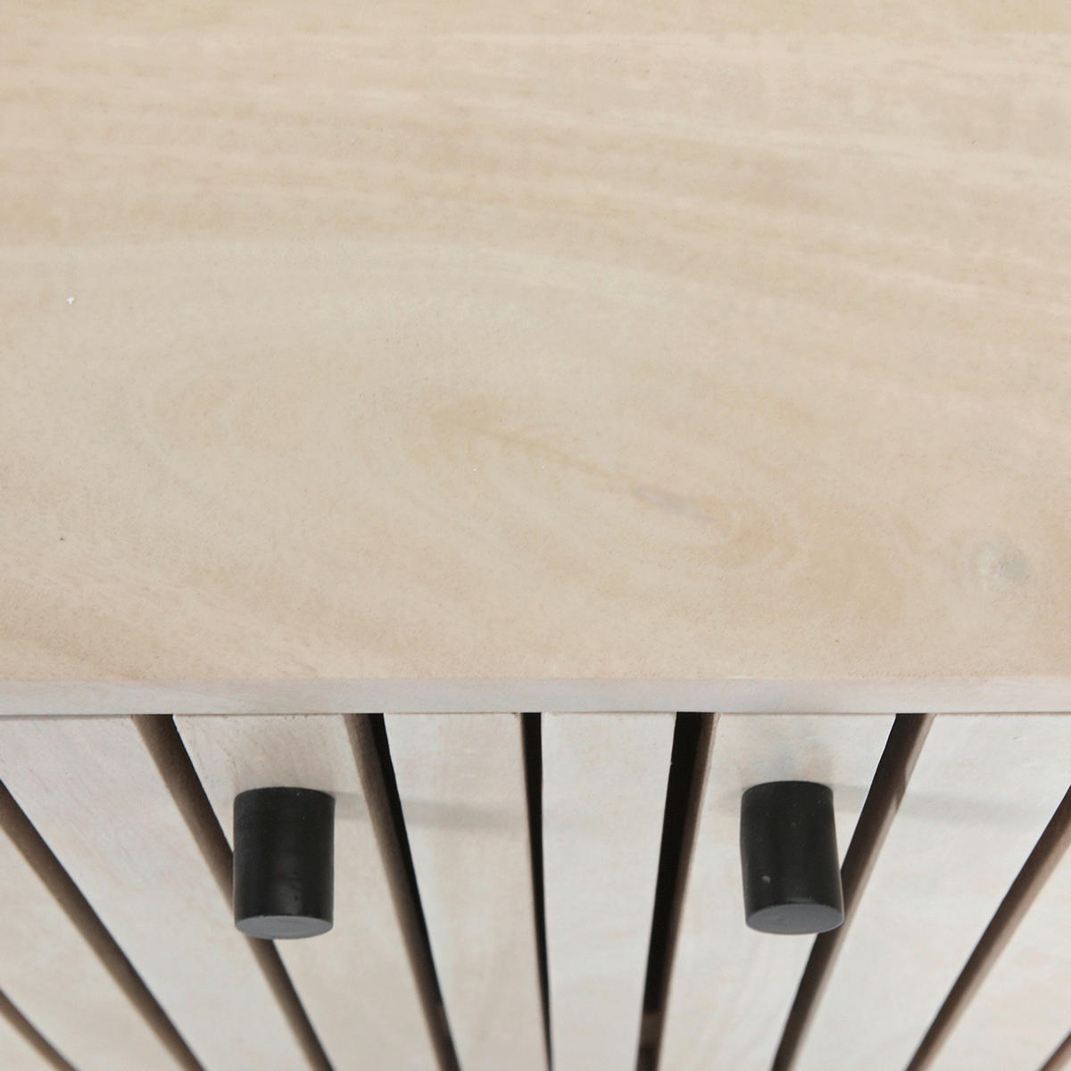 LOWBOARD  in 160/50/47 cm  - Eichefarben/Schwarz, Design, Holz (160/50/47cm) - Landscape