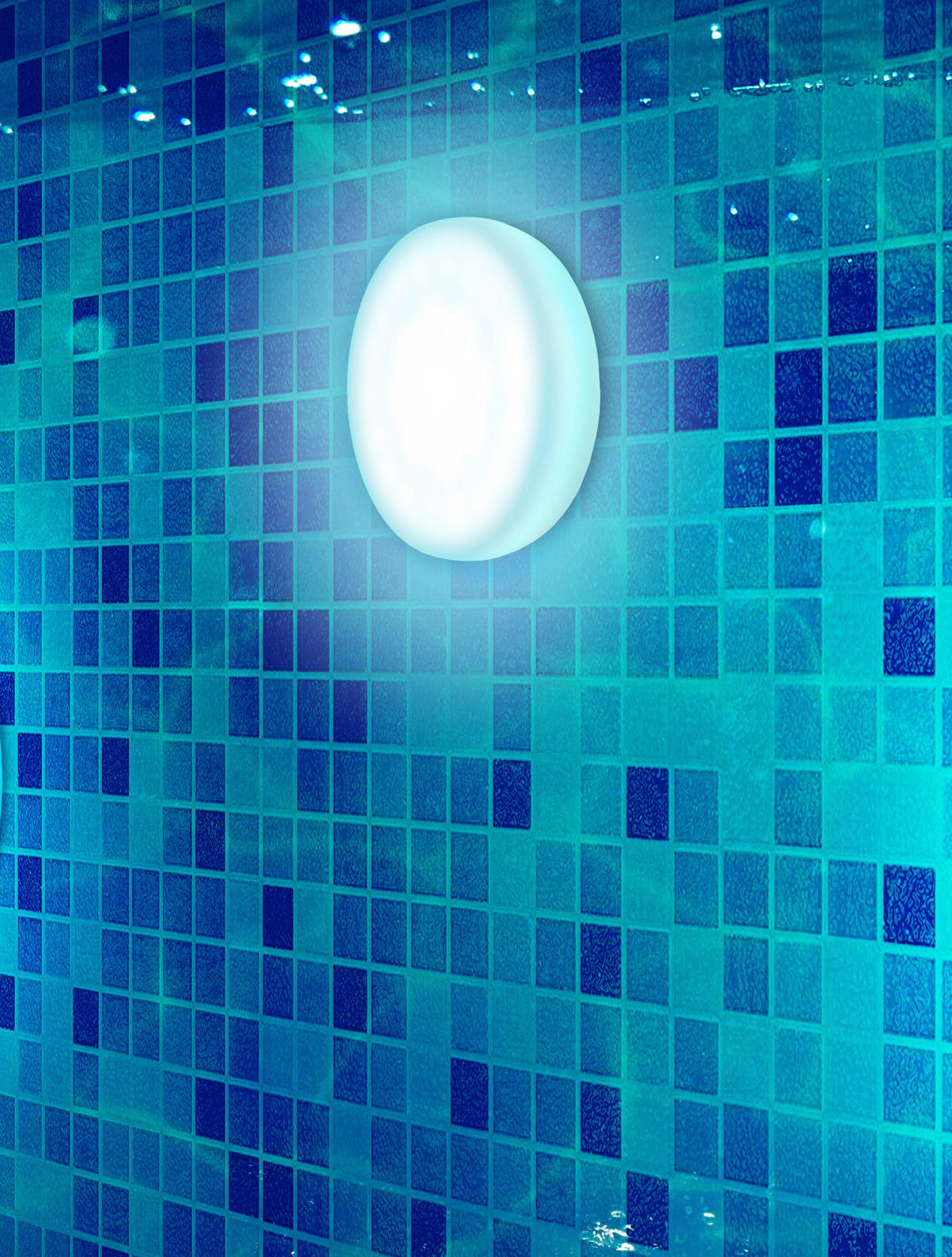 LED-AUßENLEUCHTE Papaya 12/3.5 cm   - Transparent/Weiß, Basics, Kunststoff (12/3.5cm) - Newgarden