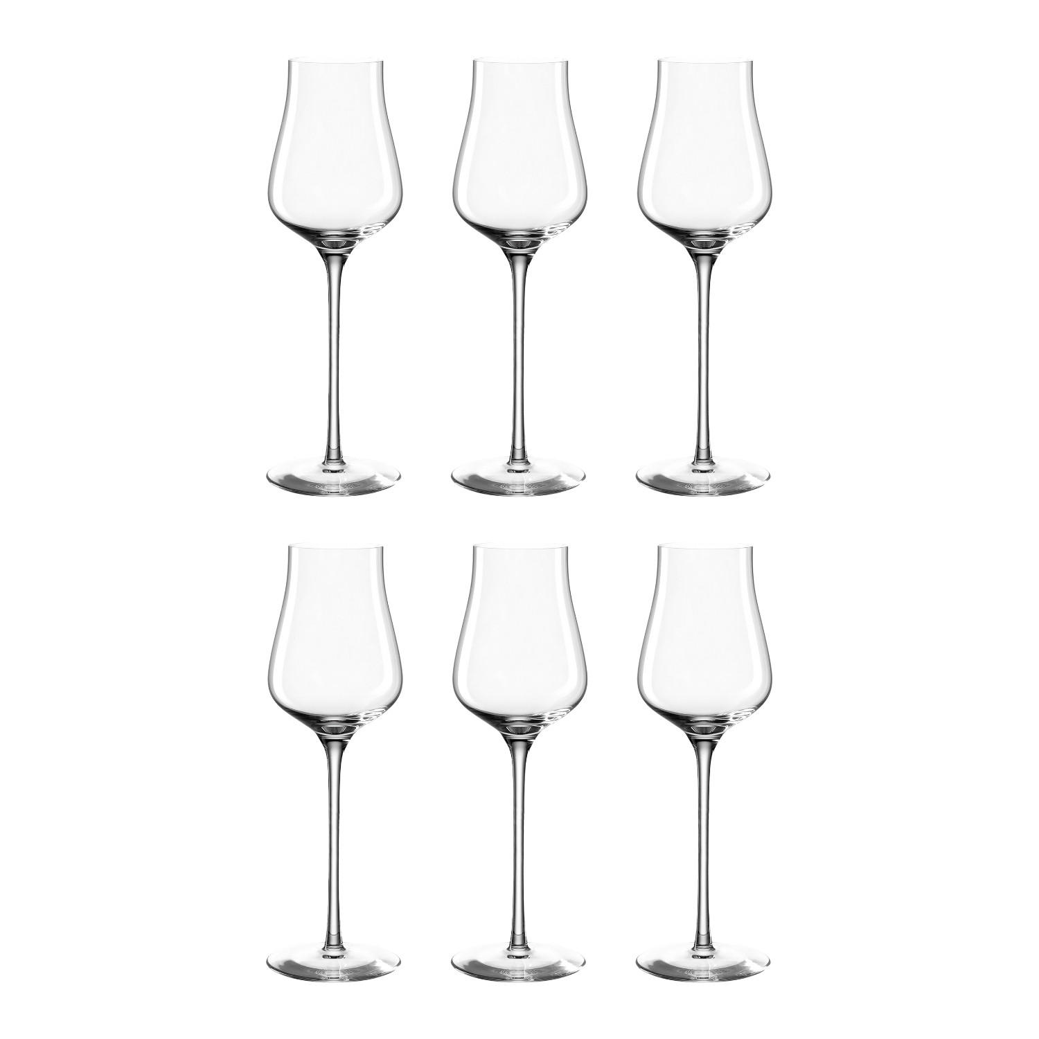 GLÄSERSET Brunelli 6-teilig  - Klar, LIFESTYLE, Glas (210ml) - Leonardo