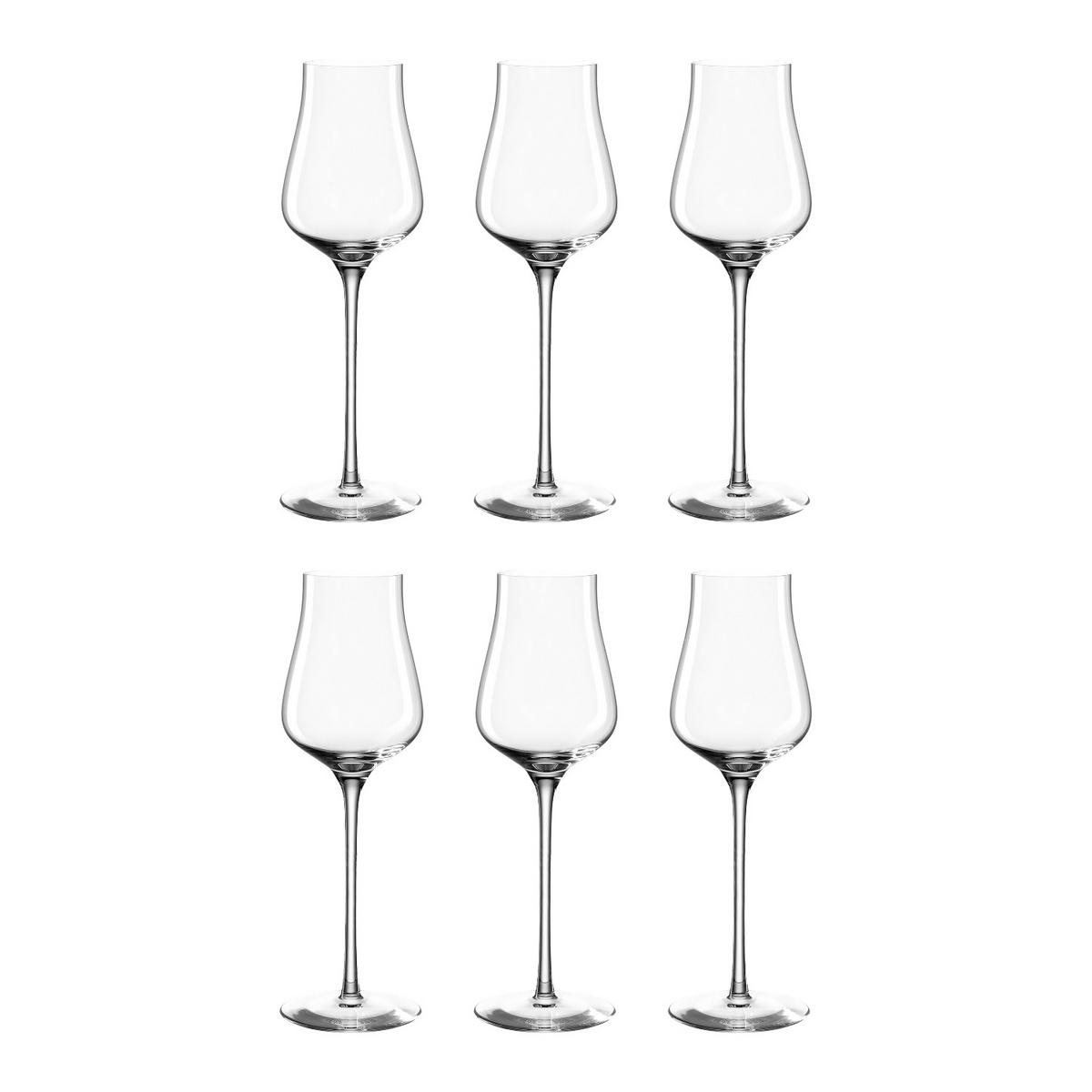 GLÄSERSET Brunelli 6-teilig  - Klar, LIFESTYLE, Glas (210ml) - Leonardo
