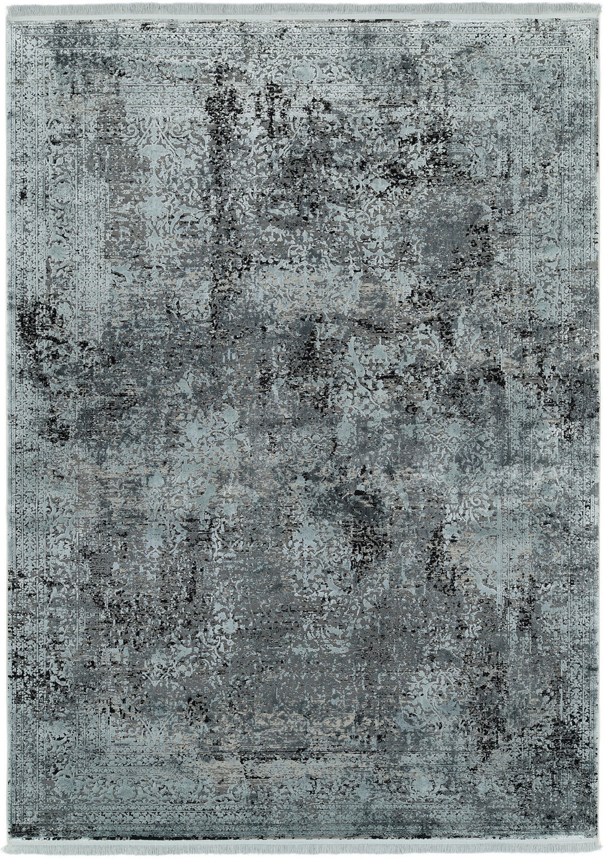 VINTAGE-TEPPICH 120/180 cm Grau  - Grau, Design, Textil (120/180cm) - Dieter Knoll