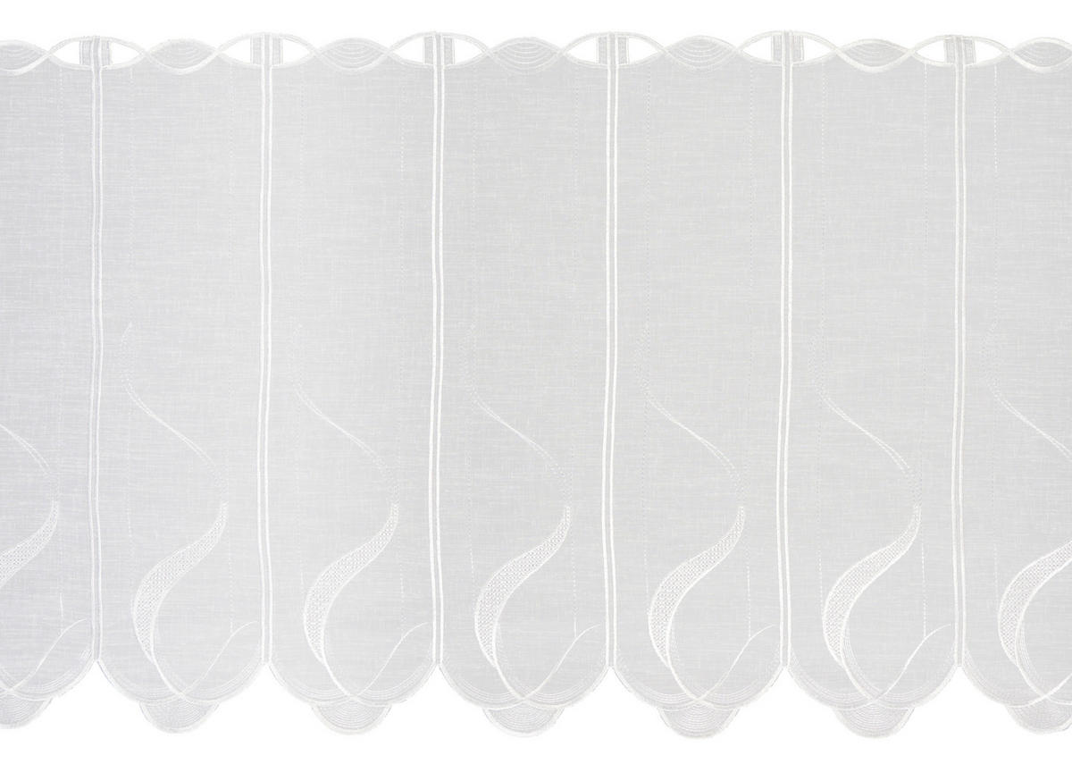 KURZGARDINE 45 cm   - Creme, KONVENTIONELL, Textil (45cm) - Esposa