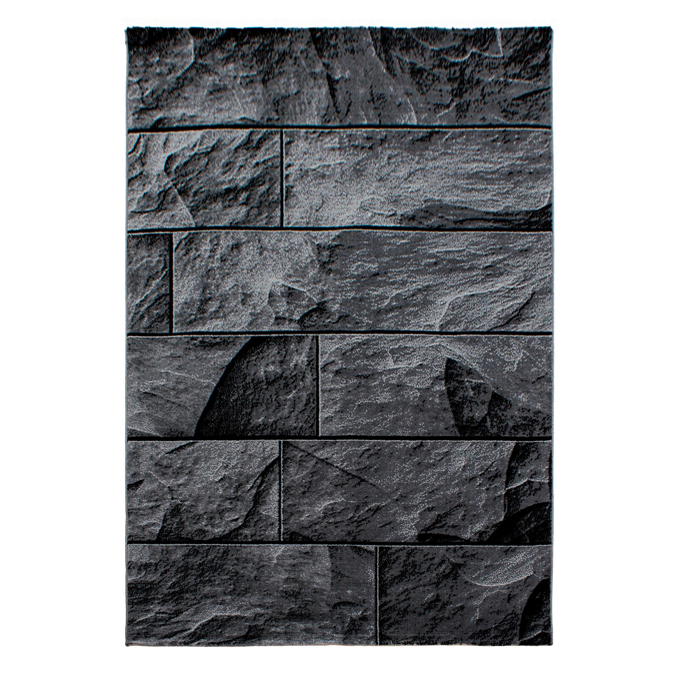 FLATVÄVD MATTA 140/200 cm Parma  - svart, Design, textil (140/200cm) - Novel