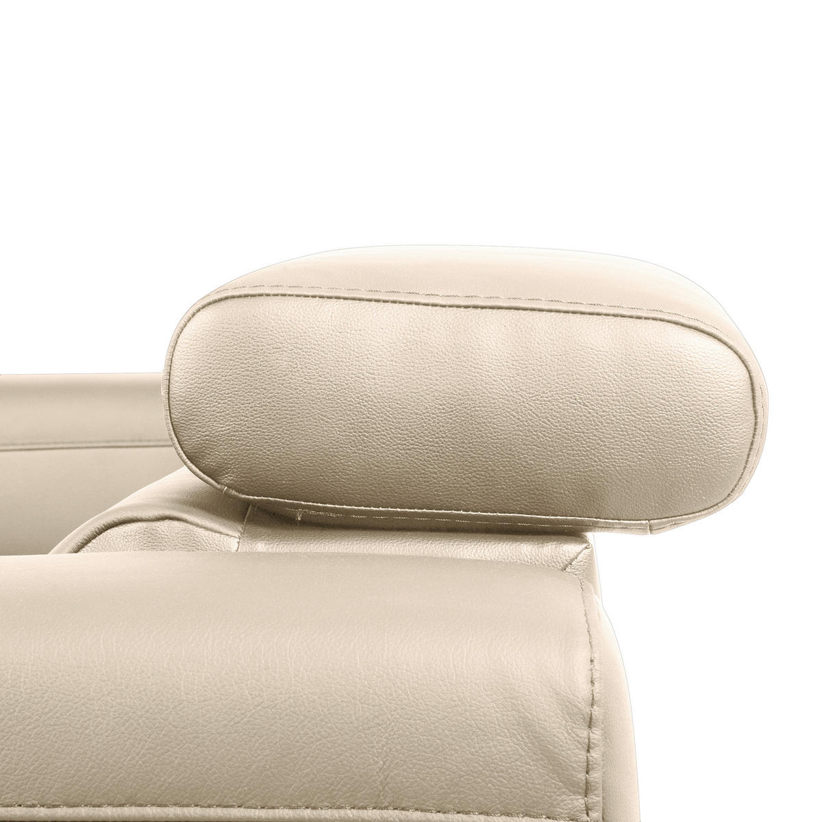 ECKSOFA Grau Echtleder Lederlook  - Schwarz/Grau, Design, Leder/Textil (247/173cm) - Livetastic