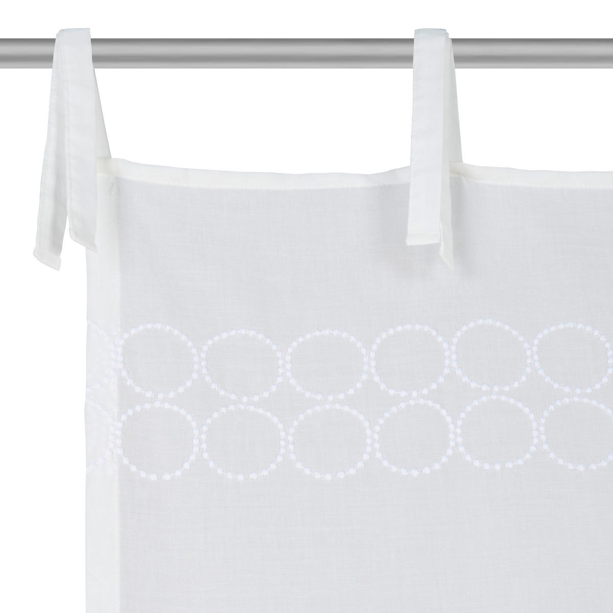 HOTOVÝ ZÁVĚS, poloprůhledné, 140/255 cm - bílá, Trend, textil (140/255cm) - Esposa