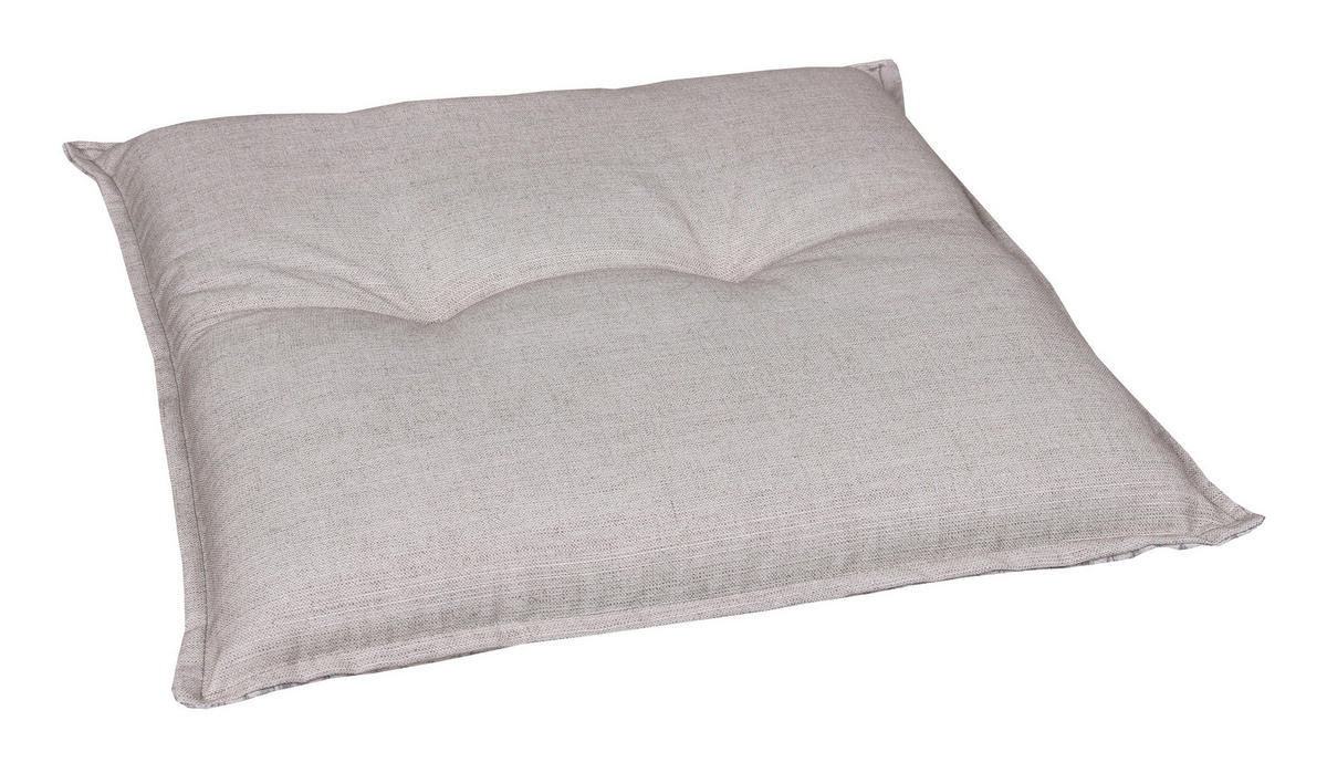 GARTENSITZKISSEN in Beige 50/50 cm  - Beige, Design, Textil (50/50cm)