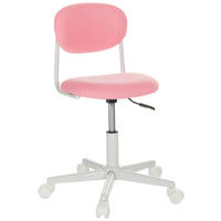 JUGENDDREHSTUHL  in Pink  - Pink/Weiß, Basics, Kunststoff/Textil (60/72-83/60cm) - MID.YOU