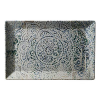 SERVIERPLATTE  - Graublau, KONVENTIONELL, Keramik (34/23/3cm) - Ritzenhoff Breker