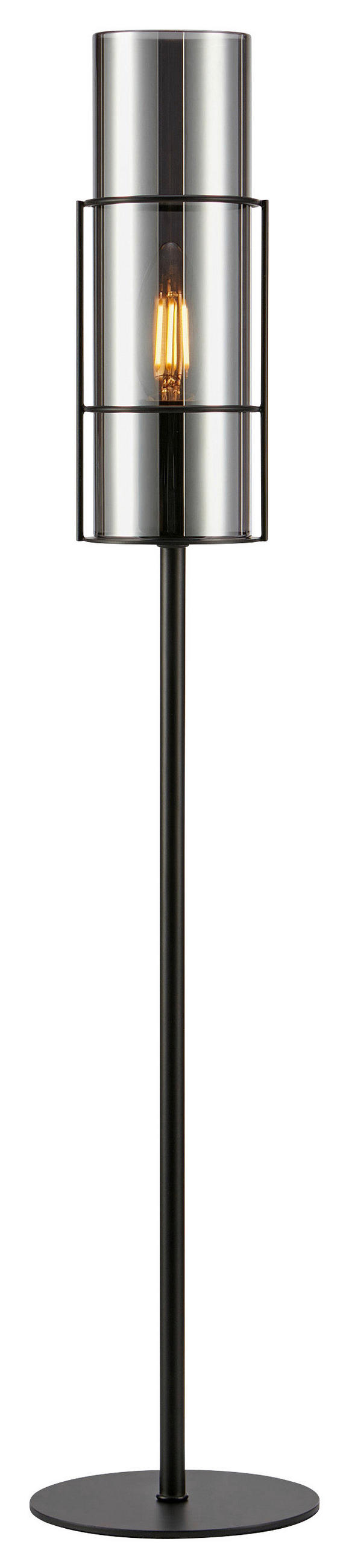 TISCHLEUCHTE Torcia 13/65 cm   - Schwarz, Basics, Metall (13/65cm) - Markslöjd