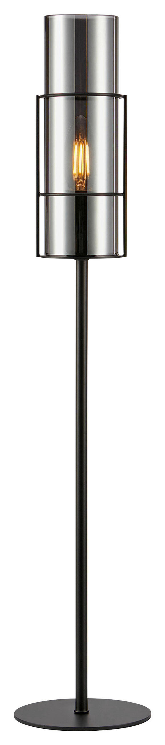 TISCHLEUCHTE Torcia 13/65 cm   - Schwarz, Basics, Metall (13/65cm) - Markslöjd