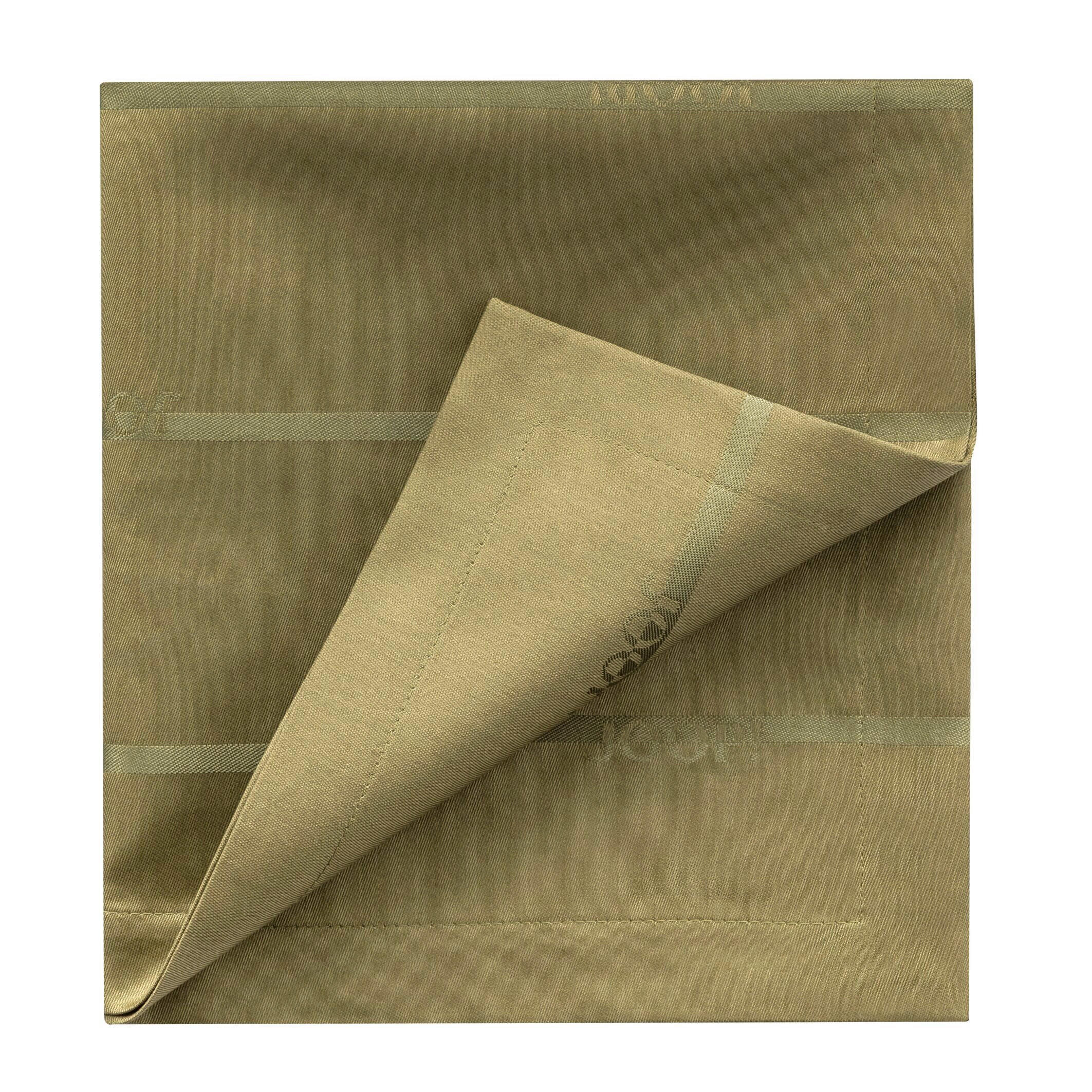 Joop! Serviette Logo Stripes Olivgrün 50x50 cm