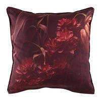 KISSENHÜLLE 48/48 cm  - Dunkelrot, Textil (48/48cm) - Novel