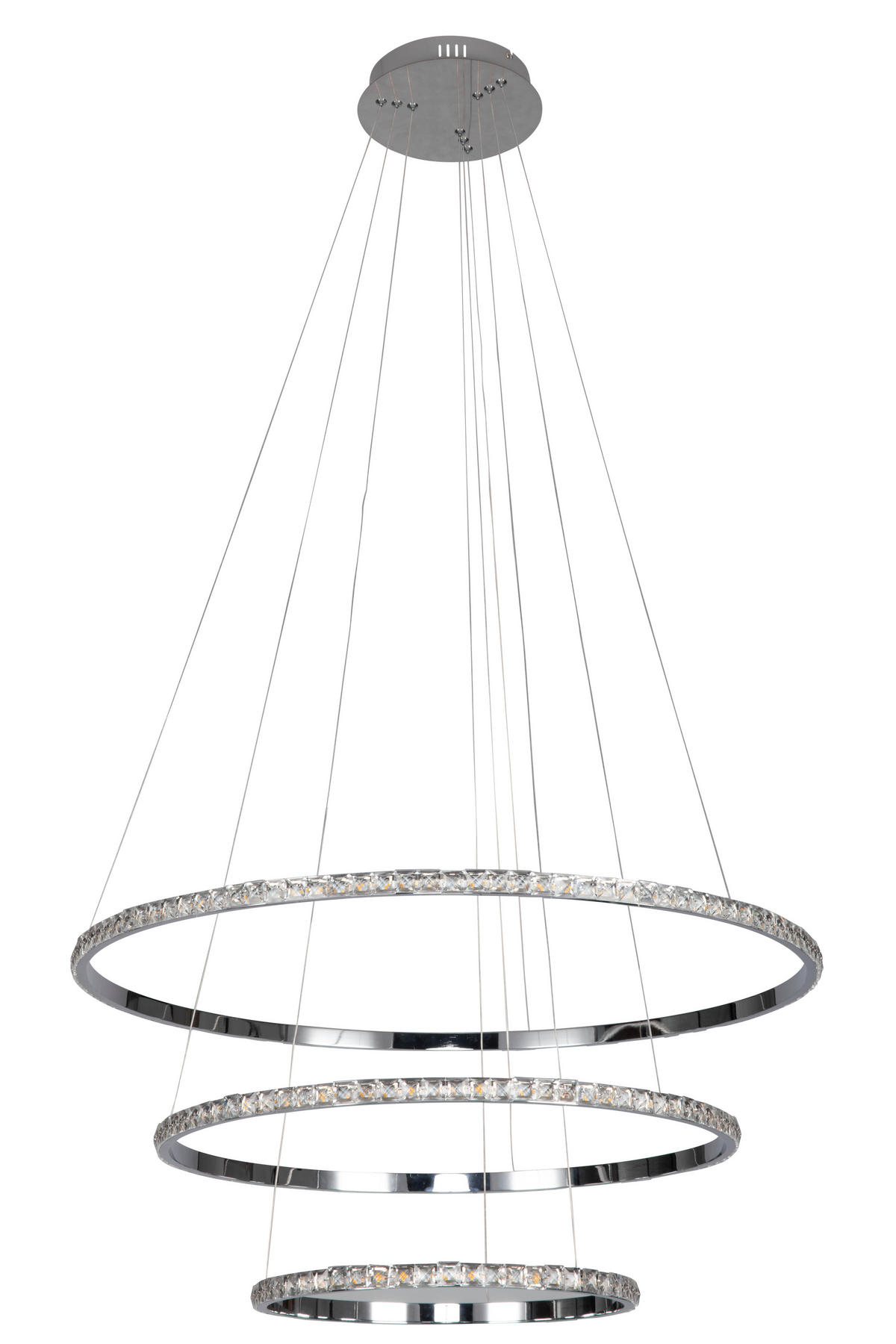 LED-HÄNGELEUCHTE 80/150 cm   - Weiß, Design, Kunststoff (80/150cm)