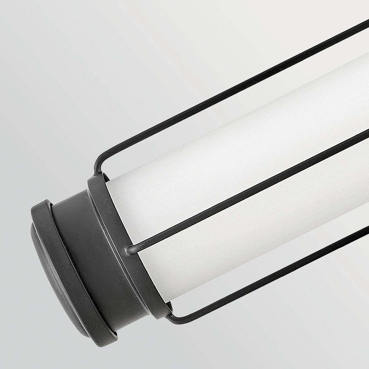 LED-WANDLEUCHTE Hinkley 11,4/61/13 cm  - Schwarz, Design, Glas/Metall (11,4/61/13cm) - Elstead Lighting