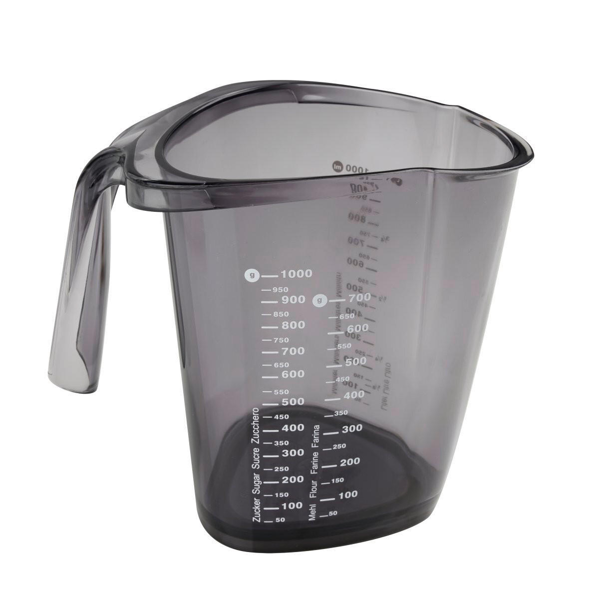 MÉRŐPOHÁR - Konventionell, műanyag (19,5/16/13,5cm) - Dr.Oetker