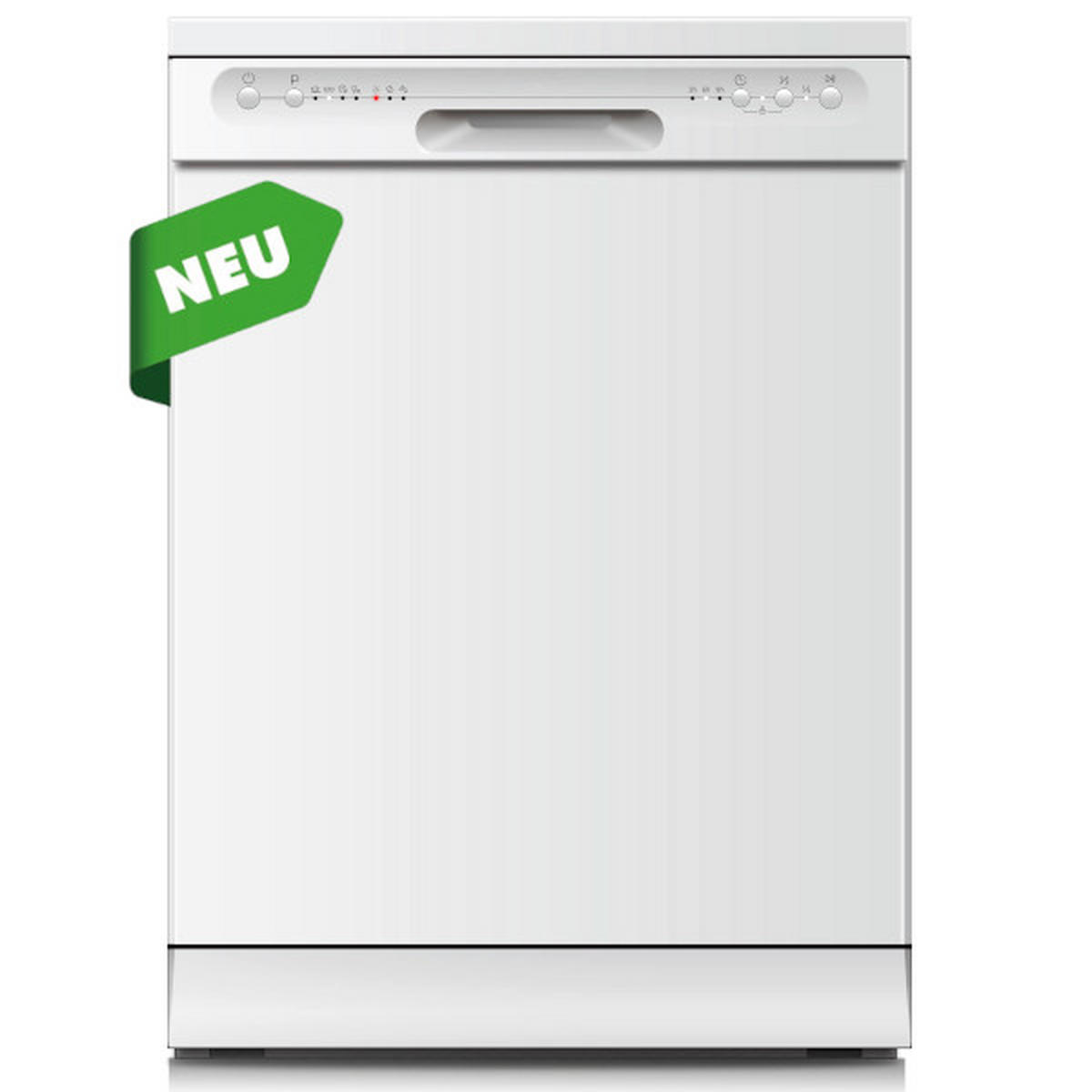 GESCHIRRSPÜLER GSP12-6E  - Weiß, Trend, Kunststoff/Metall (59,8/84,5/60cm) - PKM