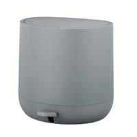 NÁŠĽAPNÝ ODPADKOVÝ KÔŠ 4,5 l - sivá, Konventionell, keramika (26/26/24cm) - Schöner Wohnen