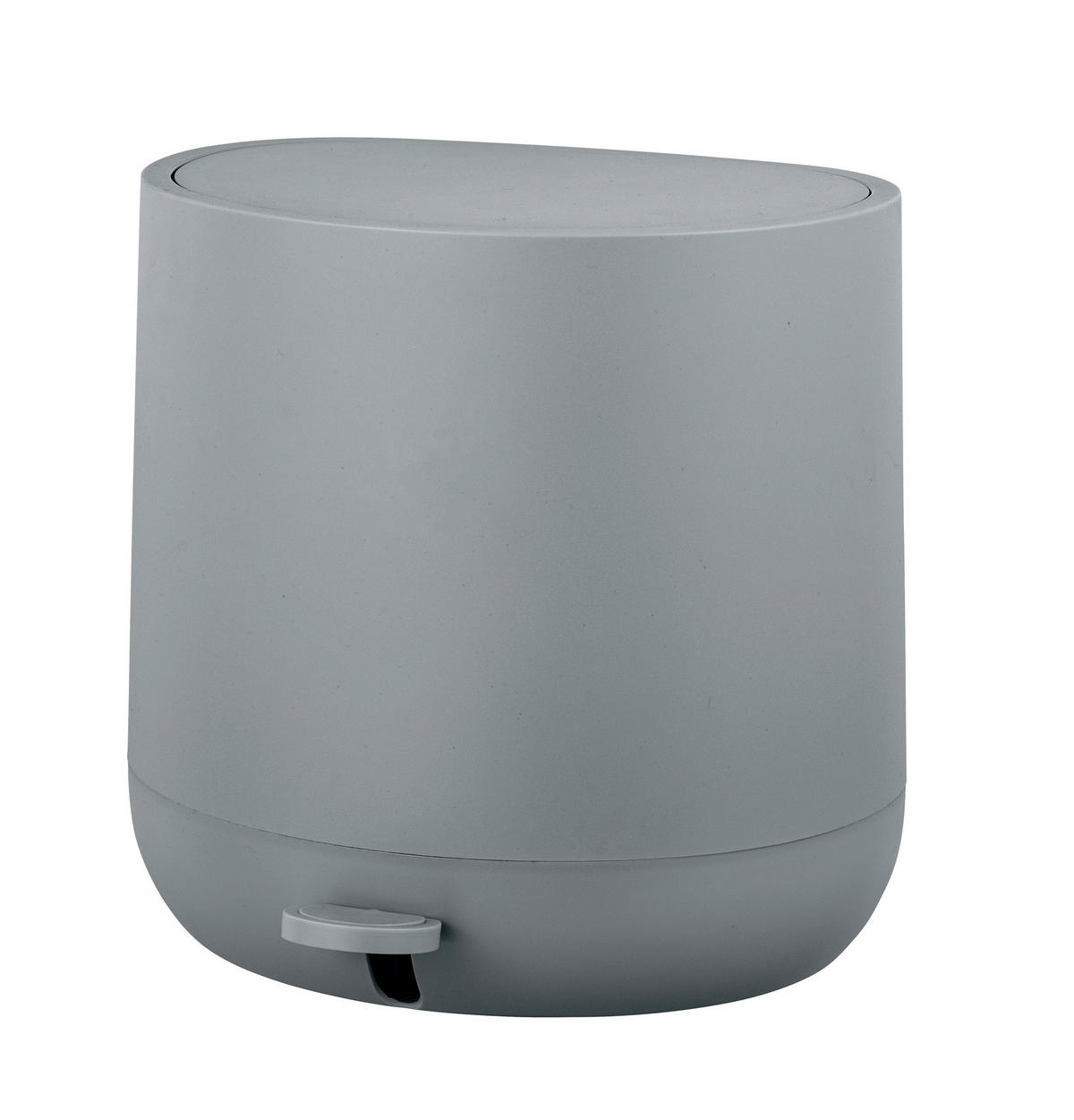 KOŠ S NÁŠLAPNÝM PEDÁLEM, 4,5 l - šedá, Konvenční, keramika (26/26/24cm) - Schöner Wohnen