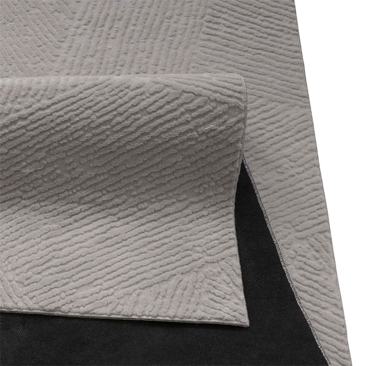 WEBTEPPICH 300/400 cm Stilo Hellgrau rechteckig  - Hellgrau, Basics, Textil (300/400cm) - Novel