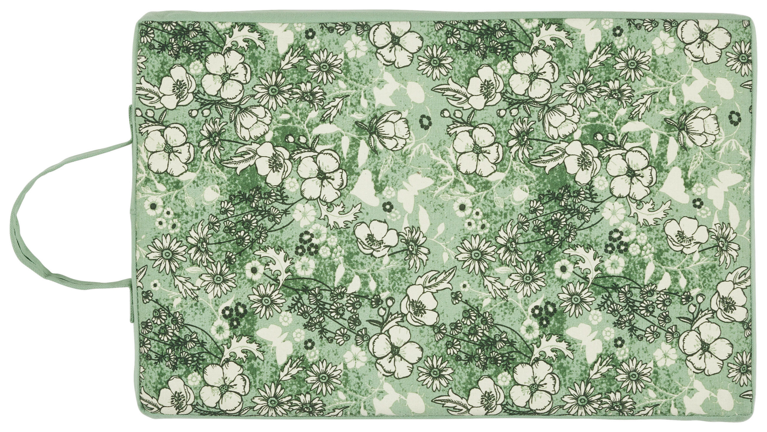 KNIEMATTE - Grün, LIFESTYLE, Textil (40,00/25,00/4,00cm)