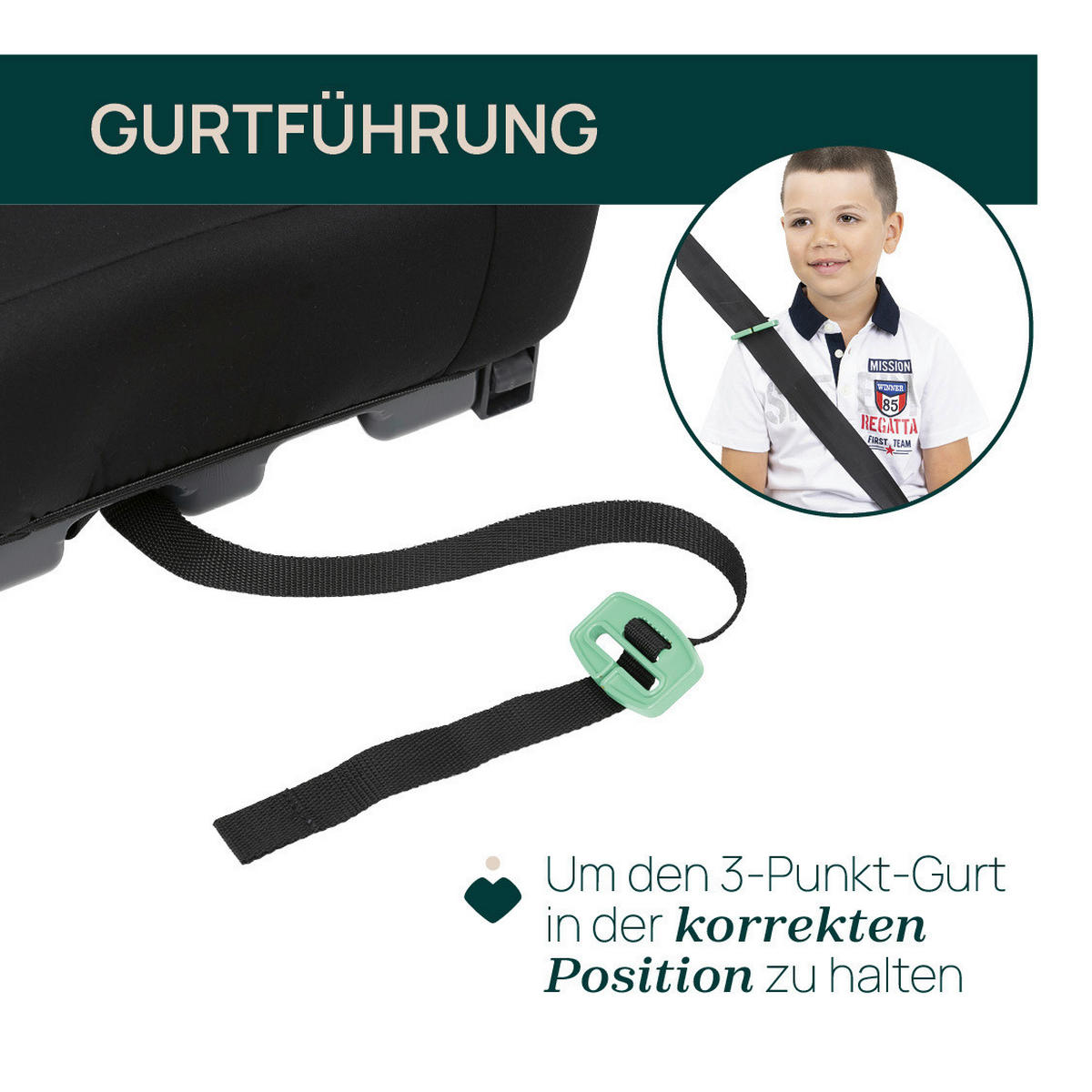 KINDERAUTOSITZ Quasar i-Size  - Grau, Basics, Textil (24/42,4/39cm) - Chicco
