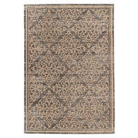 PLOCHO TKANÝ KOBEREC, 160/230 cm, béžová - béžová, Konventionell, textil (160/230cm)