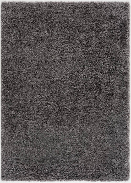 HOCHFLORTEPPICH 60/110 cm Porto Dunkelgrau - Dunkelgrau, KONVENTIONELL, Textil (60/110cm)