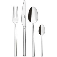 BESTECK-SET 24-teilig  Rock  - Silberfarben, Basics, Metall (35,8/48,5/5,6cm) - Sambonet