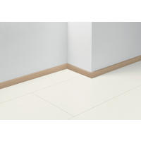 SOCKELLEISTE - Hellbraun/Eichefarben, Basics, Holzwerkstoff (220/4/1,6cm) - Parador