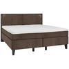 BOXSPRINGBETT 160/200 cm  in Braun  - Schwarz/Braun, Design, Holz/Textil (160/200cm) - Hom`in