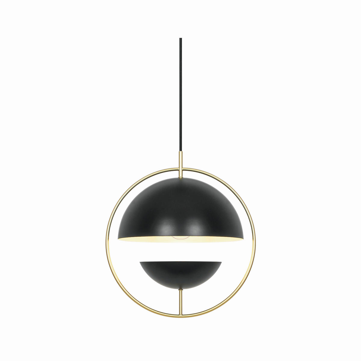 PENDELLEUCHTE 33/37 cm  - Schwarz, Design, Metall (33/37cm) - Nordlux