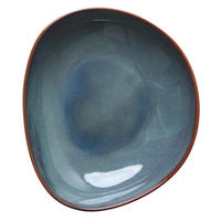 SUPPENTELLER ORGANIC DENIM 22,5/19,5 cm  - Hellblau, Trend, Keramik (22,5/19,5cm) - Novel