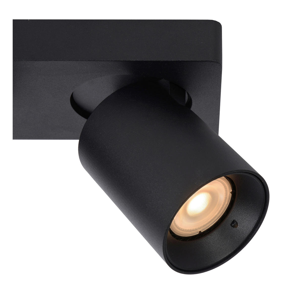 LED-STRAHLER 20/10/11.5 cm   - Schwarz, Basics, Metall (20/10/11.5cm) - Lucide