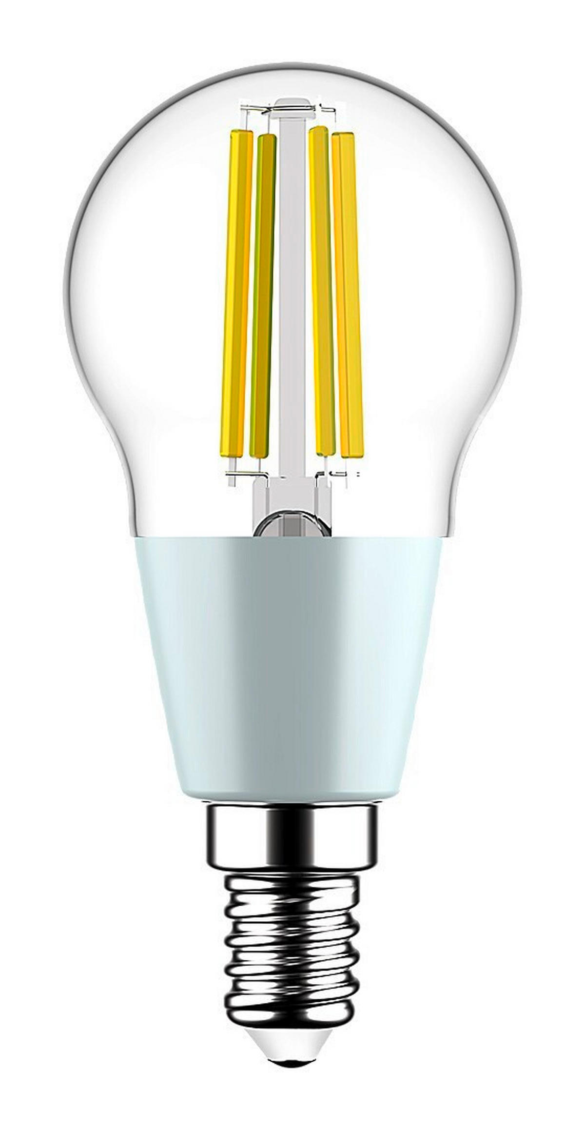 LED-SIJALKA S SVETILNO NITKO   //// - prozorno, Basics, kovina/umetna masa (4,5/10cm)