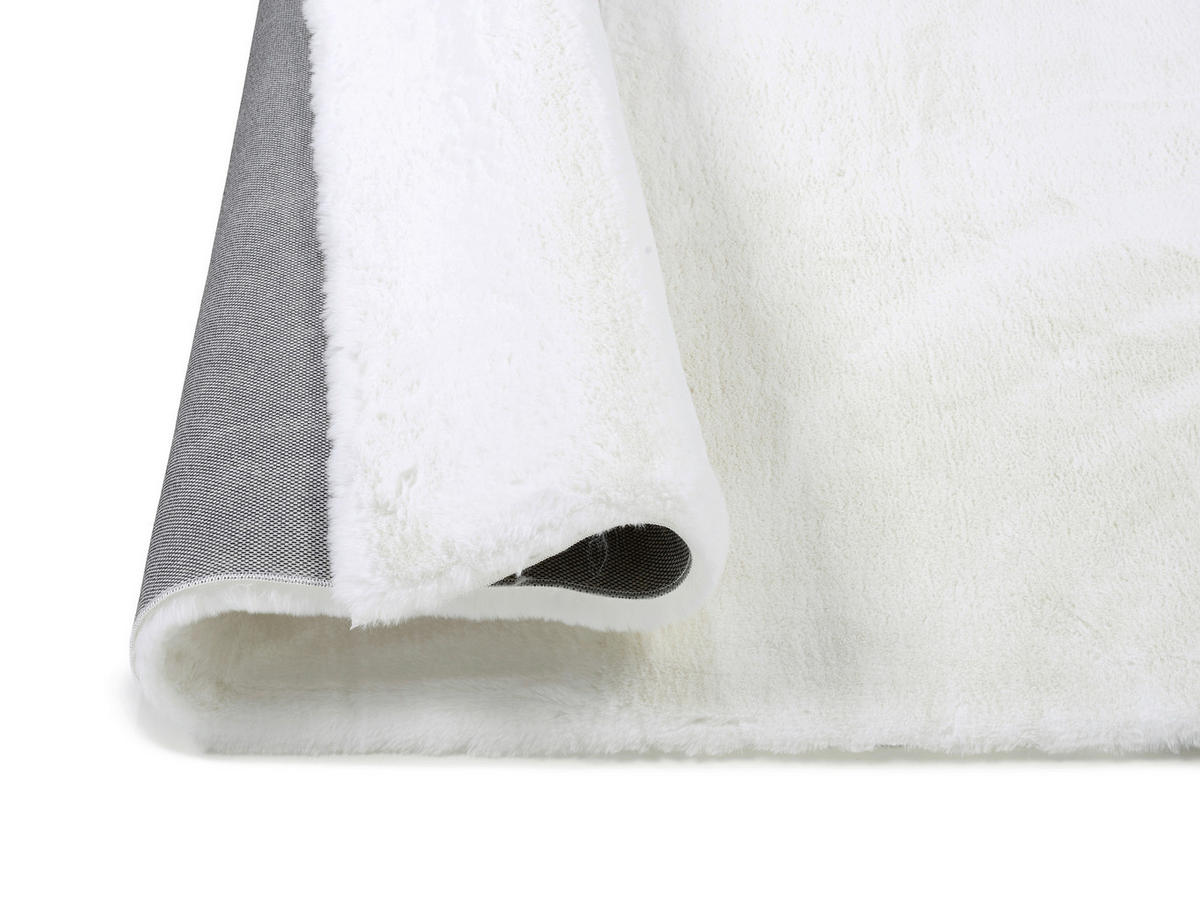 HOCHFLORTEPPICH 200/290 cm Silky Haven Creme, Weiß  - Creme/Weiß, Basics, Textil (200/290cm)