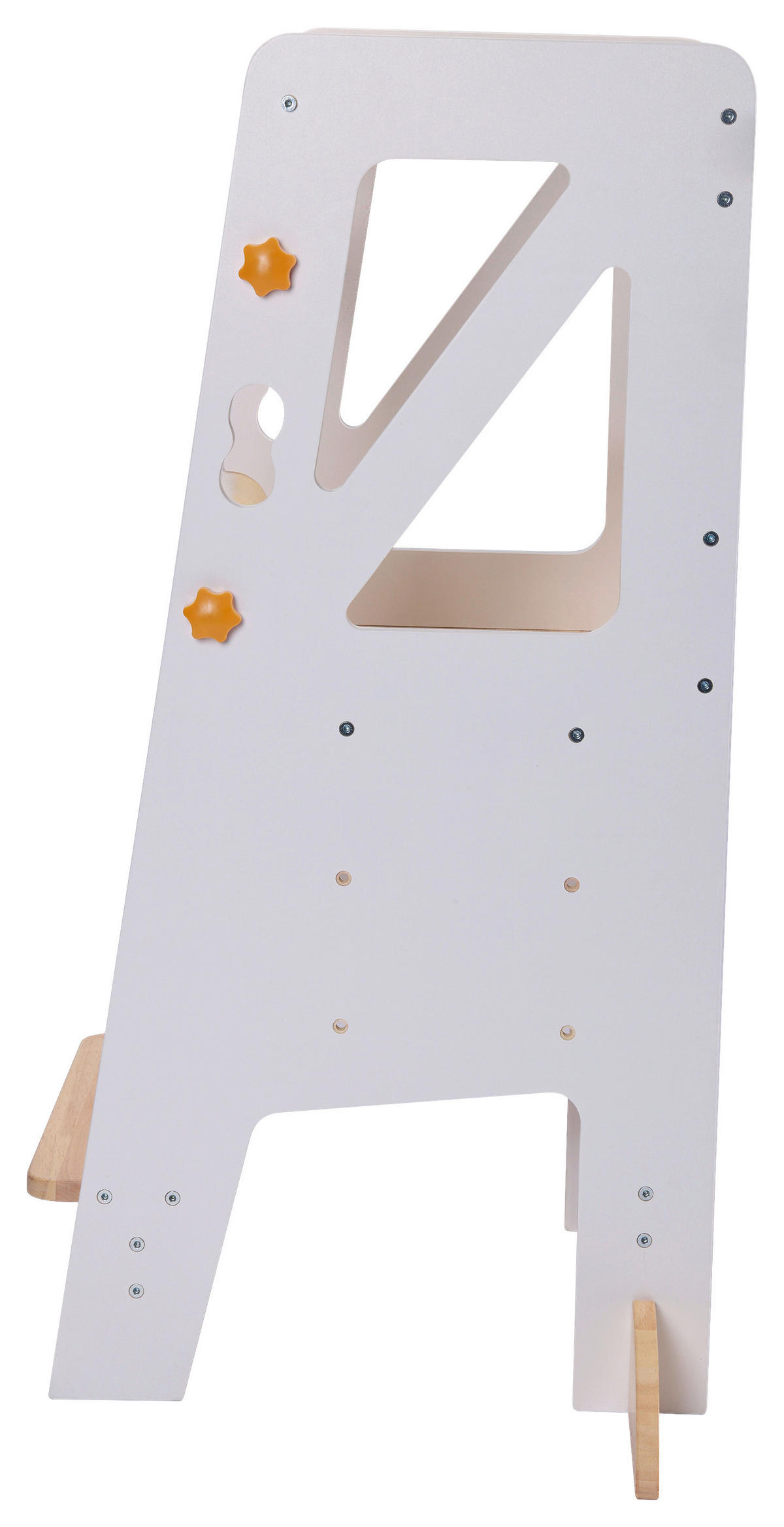 LERNTURM LIV  - Weiß/Kieferfarben, KONVENTIONELL, Holz (44/40/90cm)