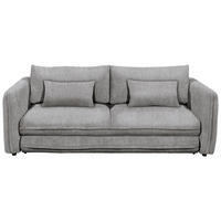 SCHLAFSOFA in Textil Grau  - Schwarz/Grau, Konventionell, Kunststoff/Textil (237/94/117cm) - MID.YOU