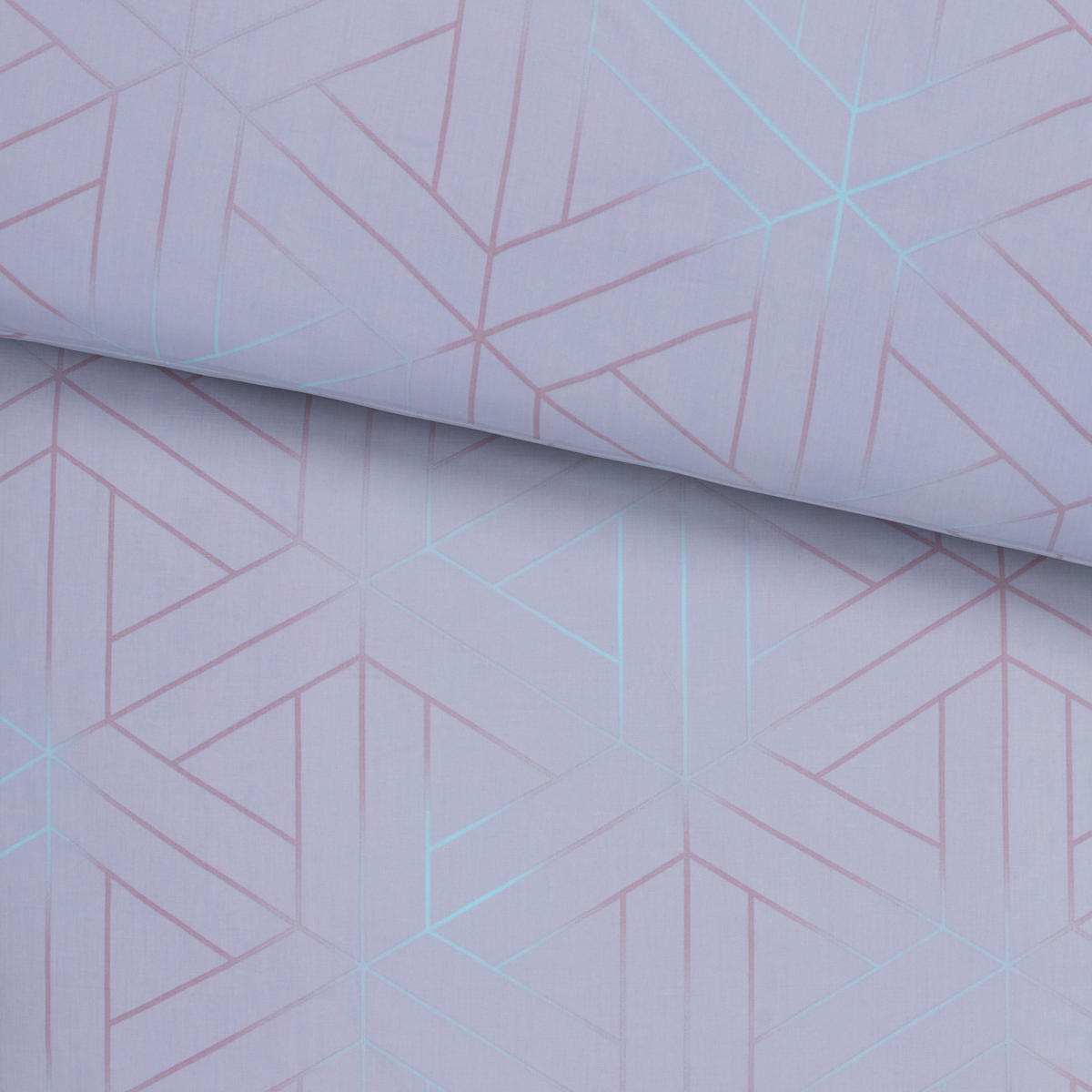 BETTWÄSCHE ATELIER Makosatin 140/200 cm  - Lila, KONVENTIONELL, Textil (140/200cm) - Estella