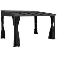 TERRASSENÜBERDACHUNG 363/240/240 cm   - Anthrazit, Basics, Metall (363/240/240cm)